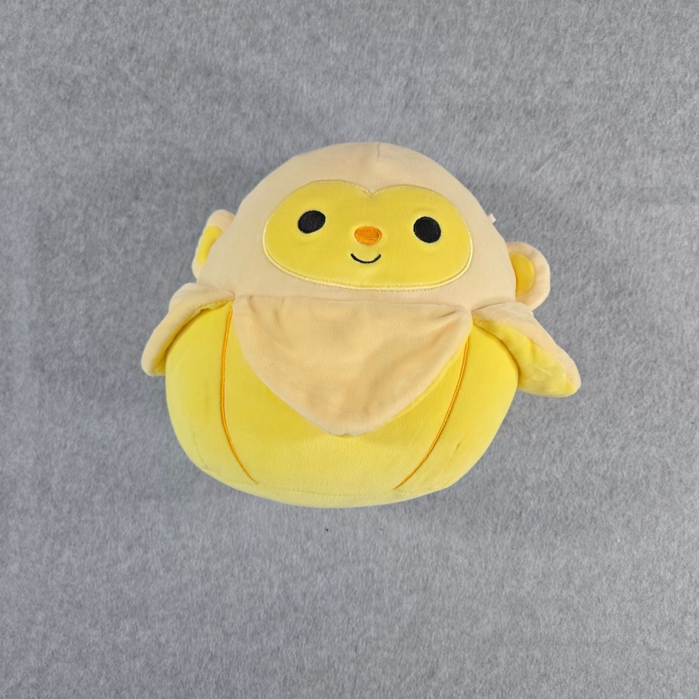 Squishmallows Monkey in Banana Costume Plush Yellow 8 Inch Jazwares Toy
